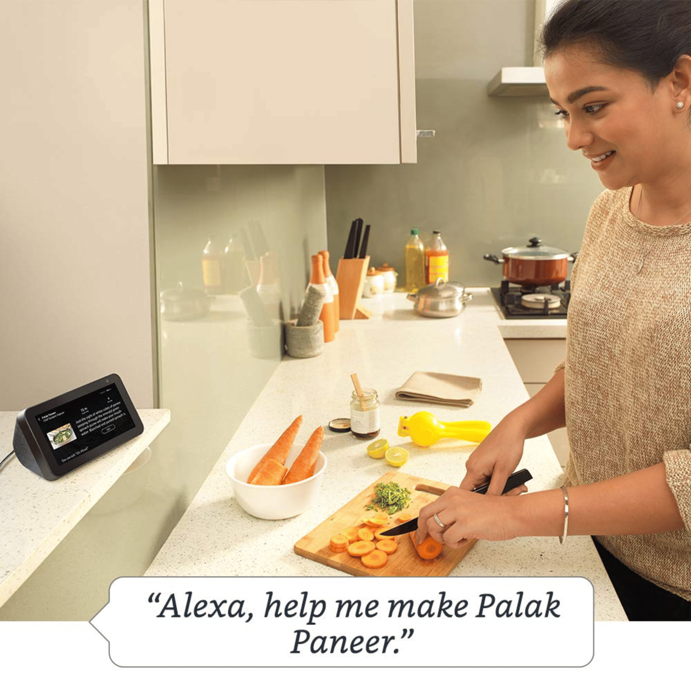 Amazon Echo Show 5 (1st Gen) with 5.5" screen and Alexa _Black_Right Side_115169