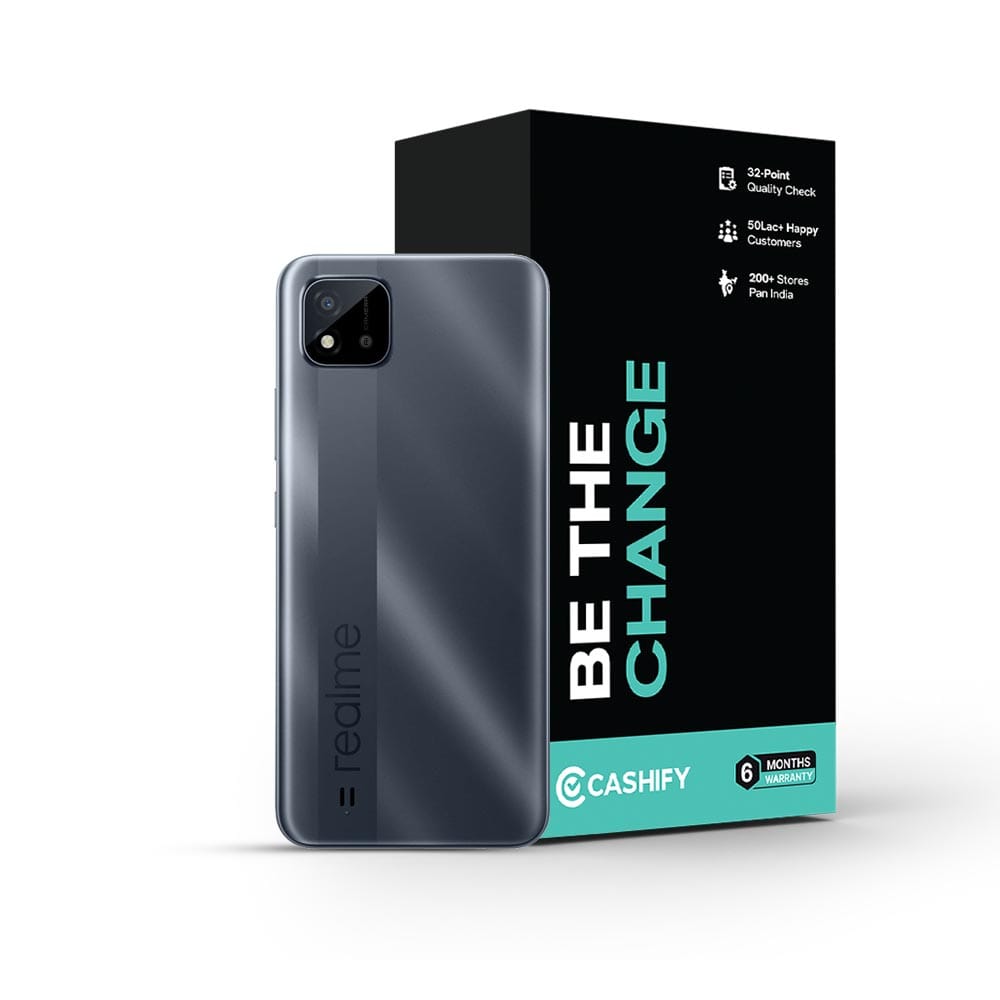 Realme C20 - Refurbished_Cool Grey_Phone With Box_49741