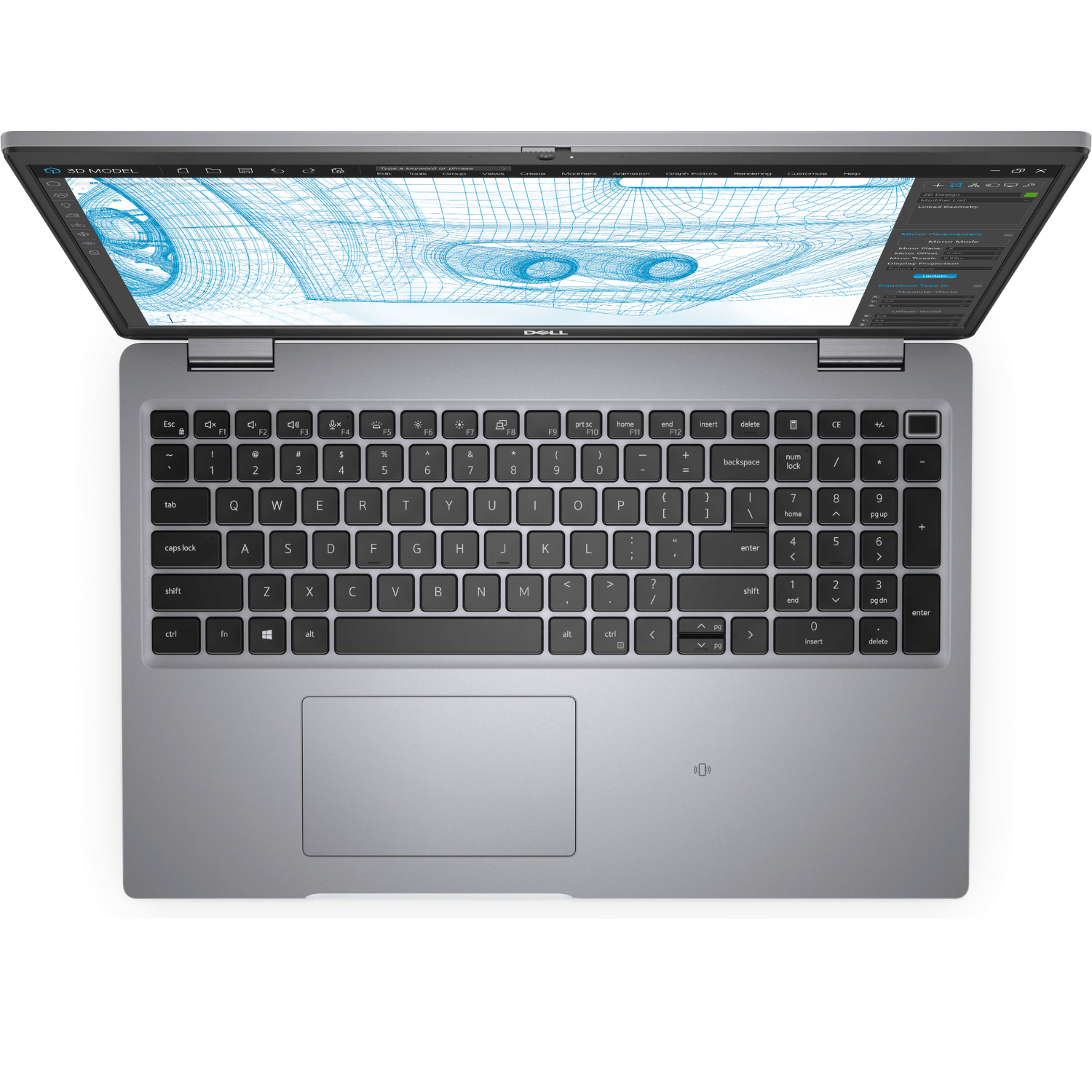Dell Precision Series 3561 (Intel Core i9 11th Gen 15.6 Inch)- Refurbished_Gray_Top_123262
