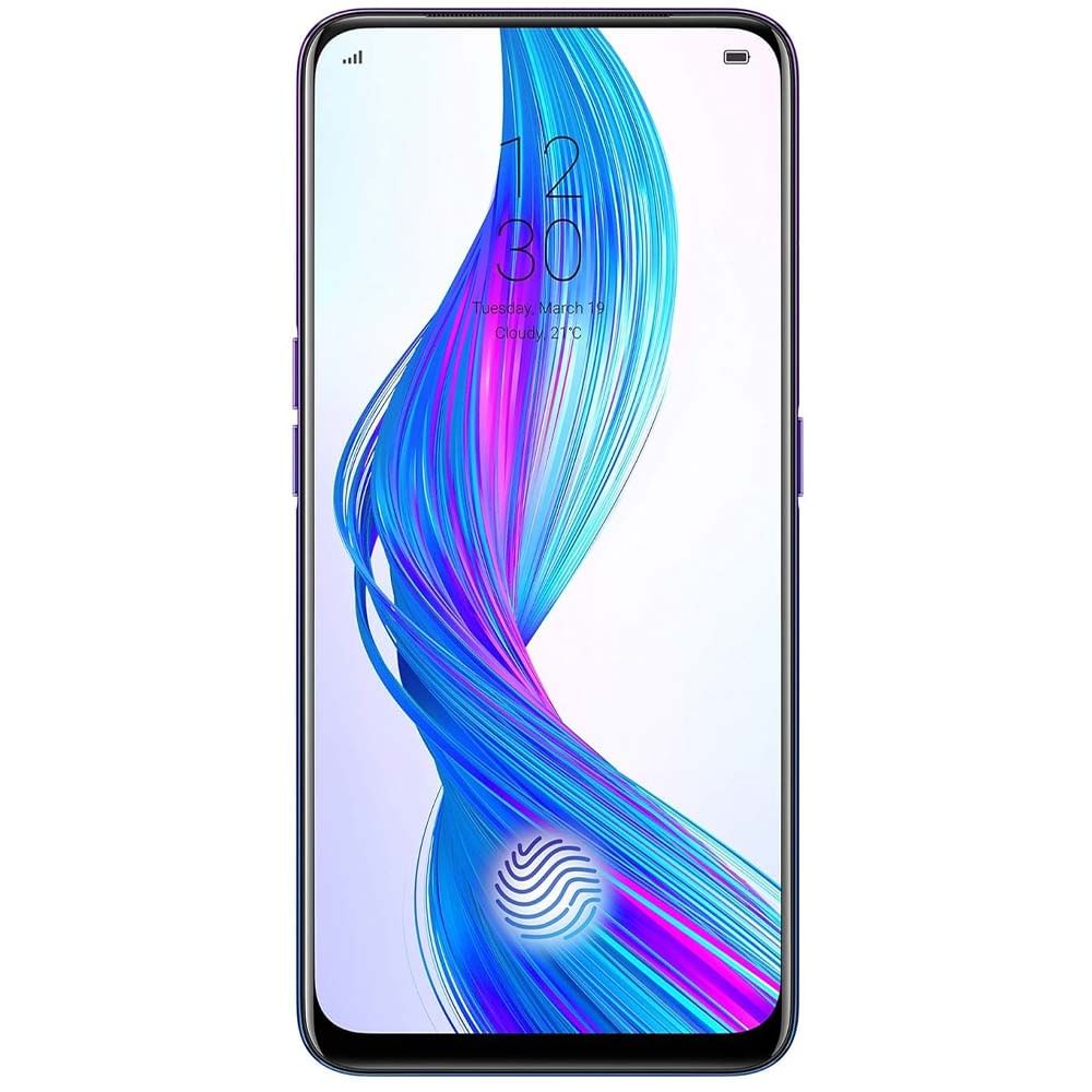 Realme X - Refurbished_Punk Blue_Front_59198