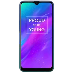 Refurbished Realme 3 Radiant Blue Front