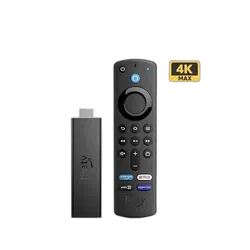 Amazon FireTV Stick 4K Max Streaming Device and Alexa Voice Remote - Refurbished Superb - Black_Black_Front_63842