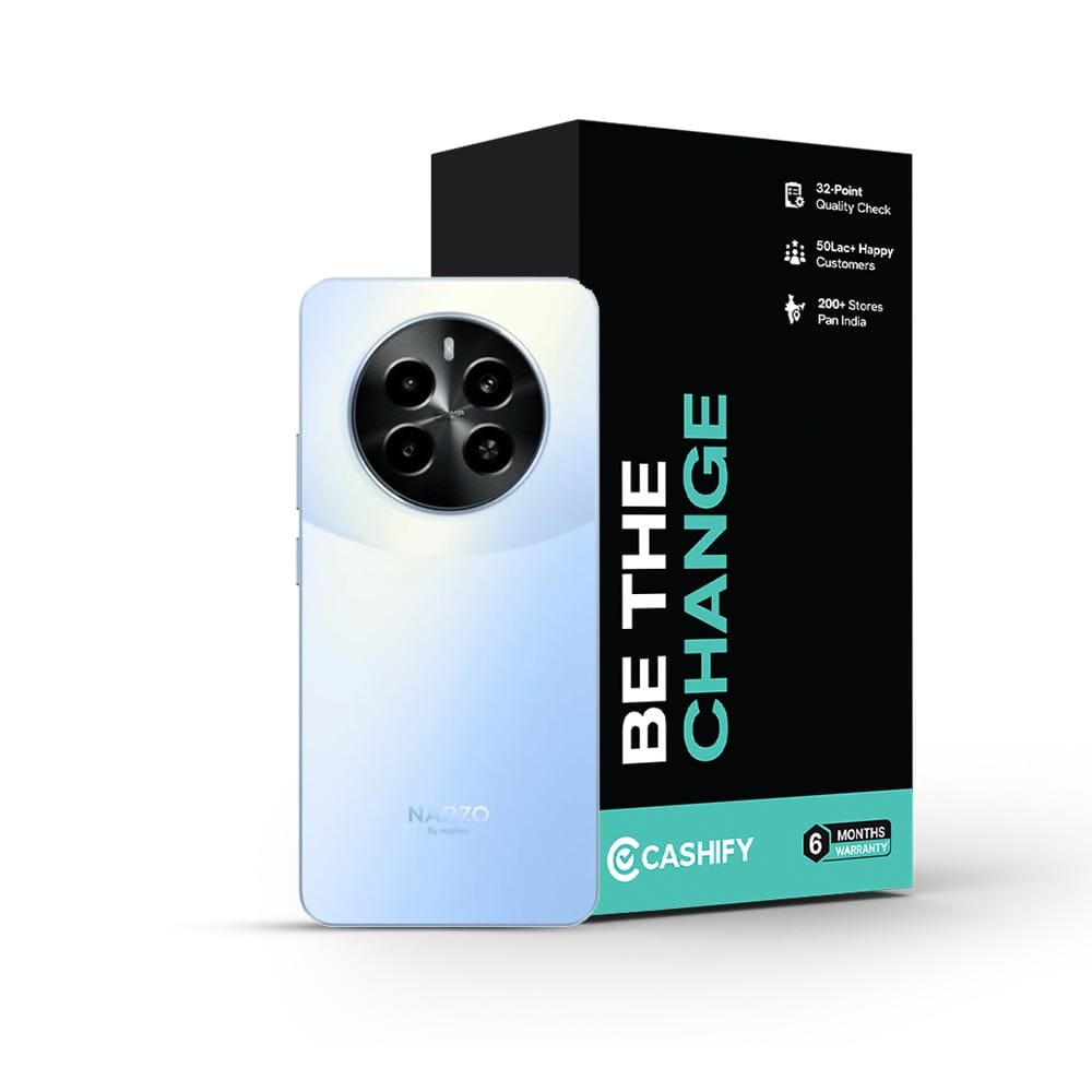 Realme Narzo 70 5G - Refurbished_Ice Blue_Phone With Box_46326