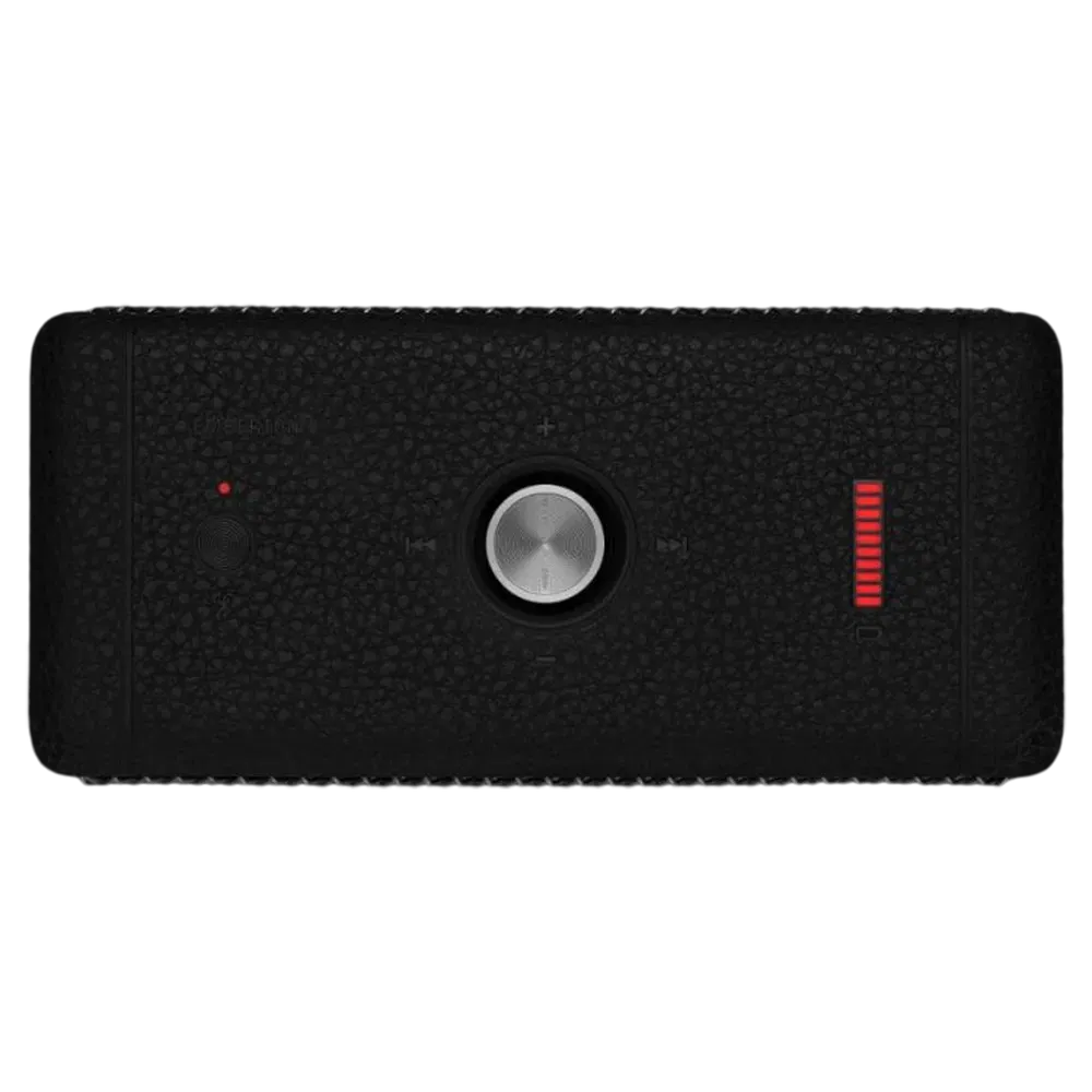 Marshall Emberton 2 Bluetooth Speaker - Unboxed_Black and Steel_Top_60990