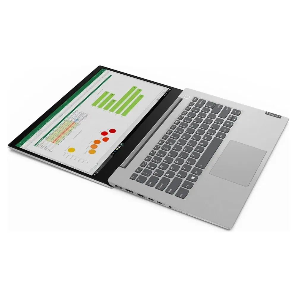 Lenovo ThinkBook Series 14-IML U (Intel Core i7 10th Gen 14 Inch)- Refurbished_Gray_Top_124082