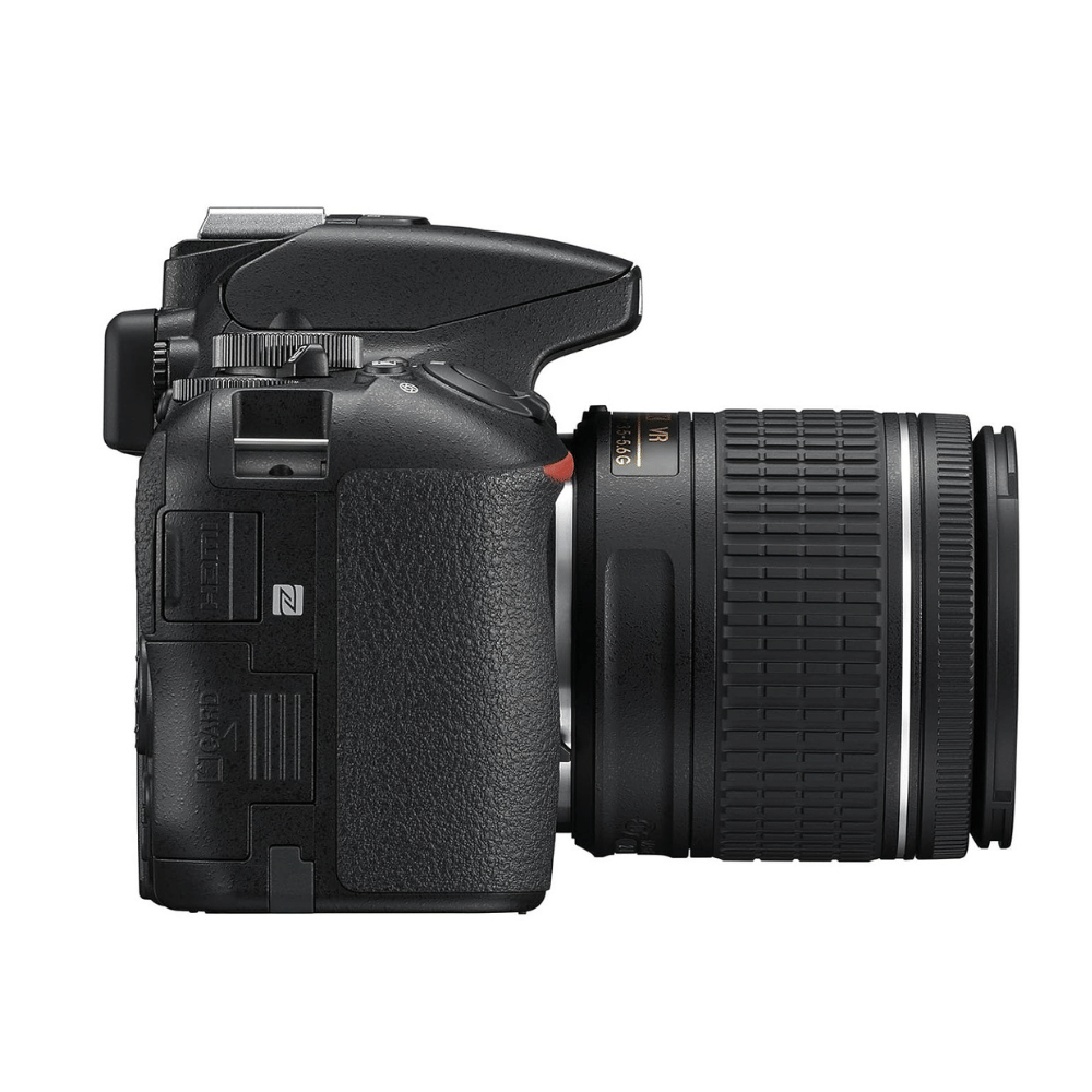 Nikon D5600 24.2MP DSLR - Refurbished_Black_Left Side_70417