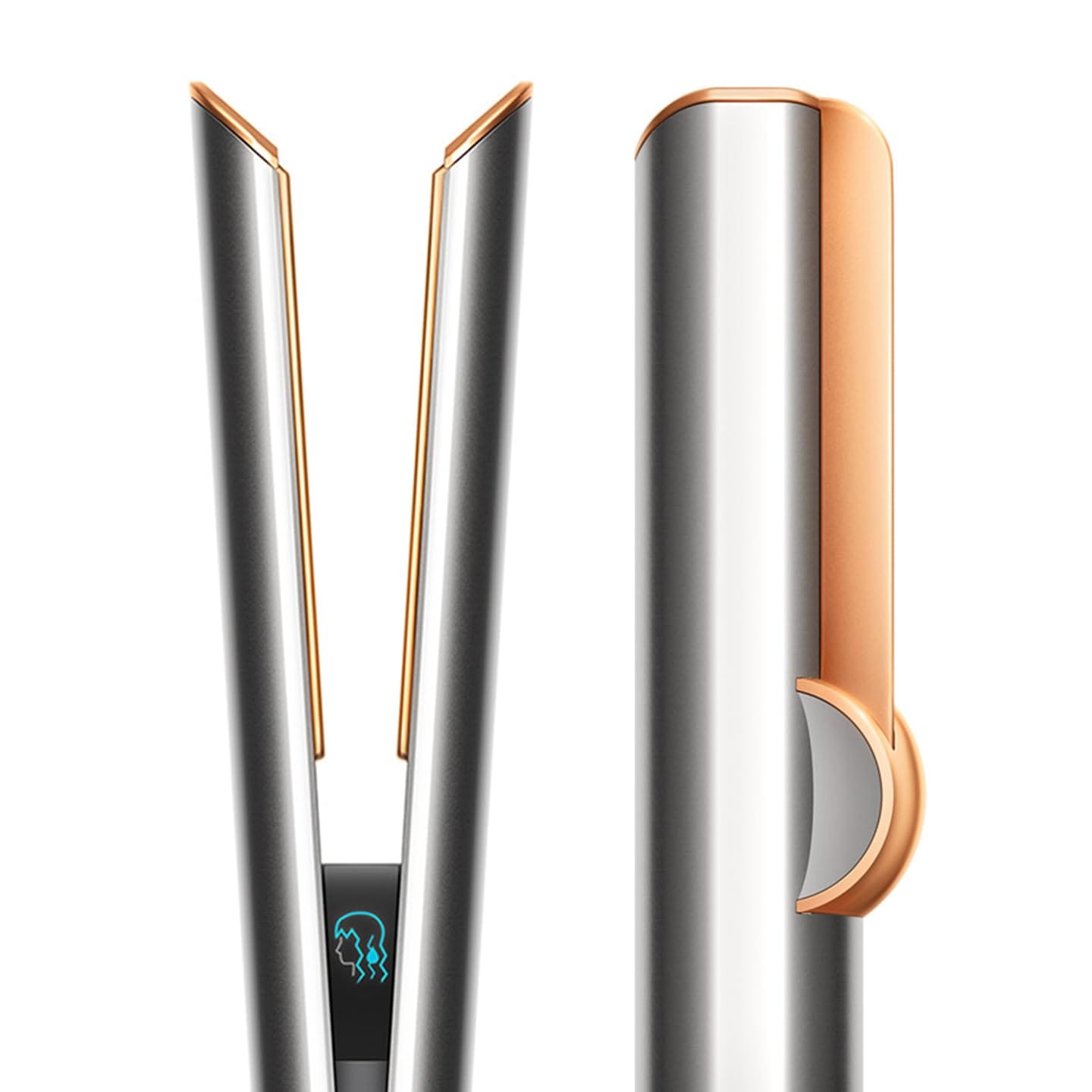 Dyson Airstrait Hair Straightener  - Unboxed_Bright Nickel/Rich Copper_Top_86777