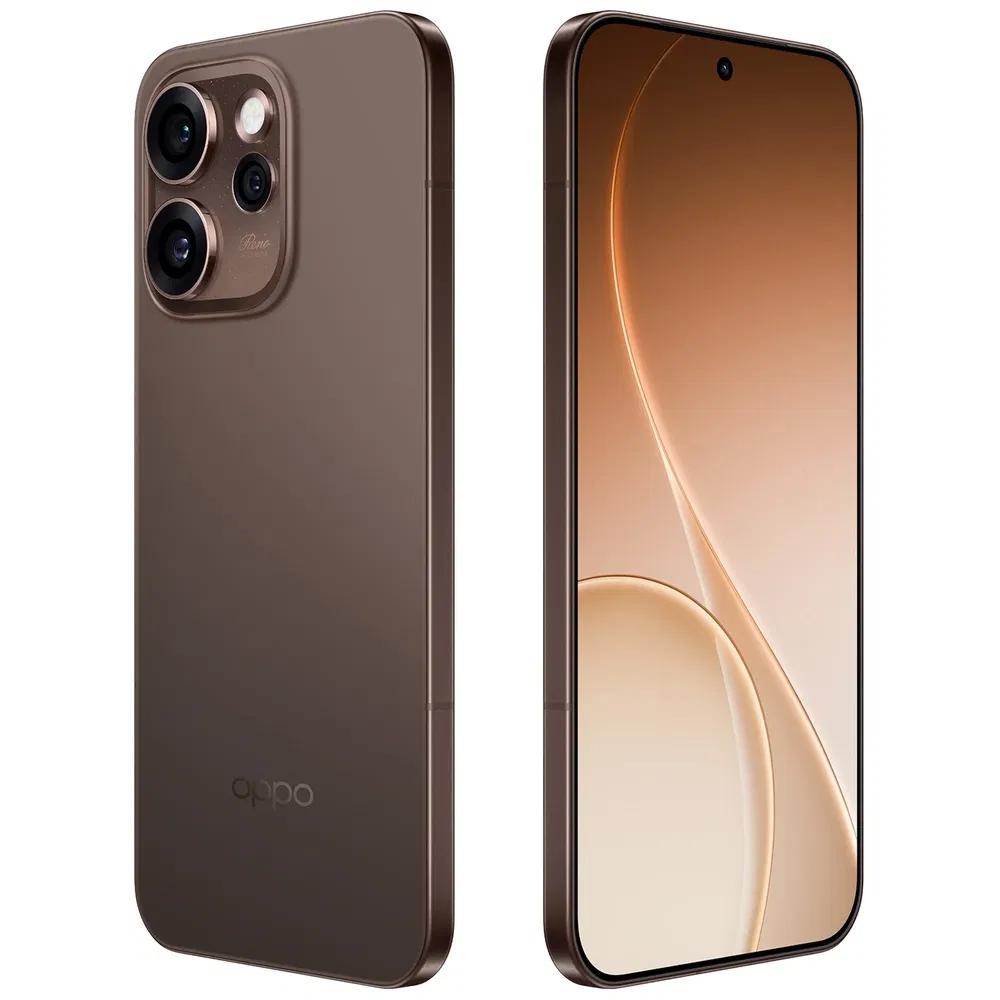 OPPO Reno15 Pro 5G - Refurbished_Cocoa Brown_Left Side_125694