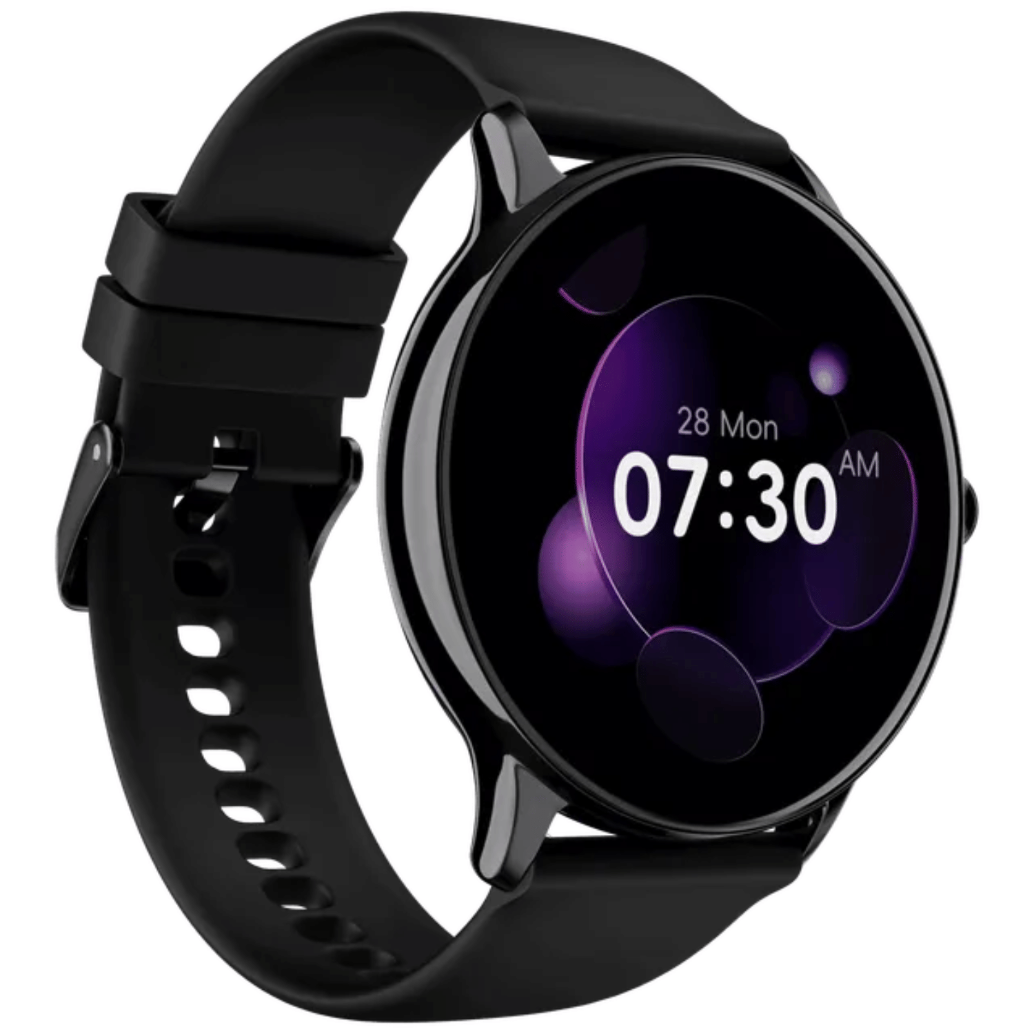 NoiseFit Twist (35mm, Bluetooth Only) - Smart Watch_Jet Black_Right Side_124202