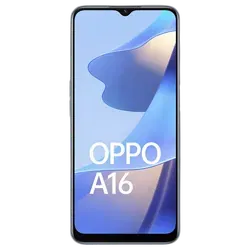 Refurbished OPPO A16 Pearl Blue Front