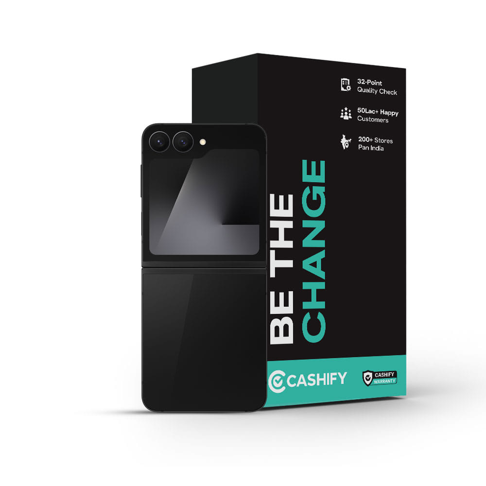 Samsung Galaxy Z Flip7 FE 5G - Refurbished_Black_Phone With Box_121838