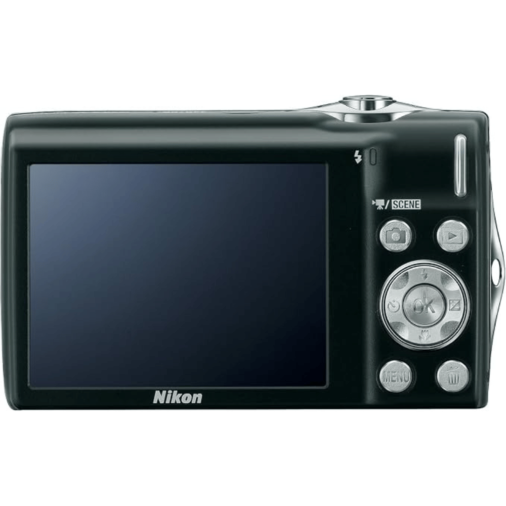 Nikon COOLPIX S3000 - Refurbished_Black_Back_126641