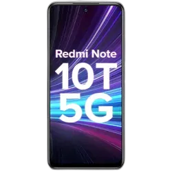 Refurbished Xiaomi Redmi Note 10T 5G chromium white front