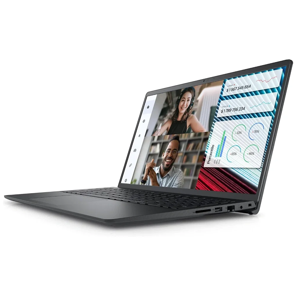 Dell Vostro 3000 Series Vostro 3500 (Intel Core i3 11th Gen 15.6 Inch)- Refurbished_Black_Right Side_133193