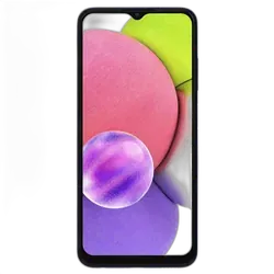 Refurbished Samsung Galaxy A03s Blue Front