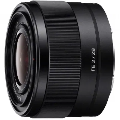Sony FE 28mm f/2 Lens - Refurbished_Black_Left Side_124924