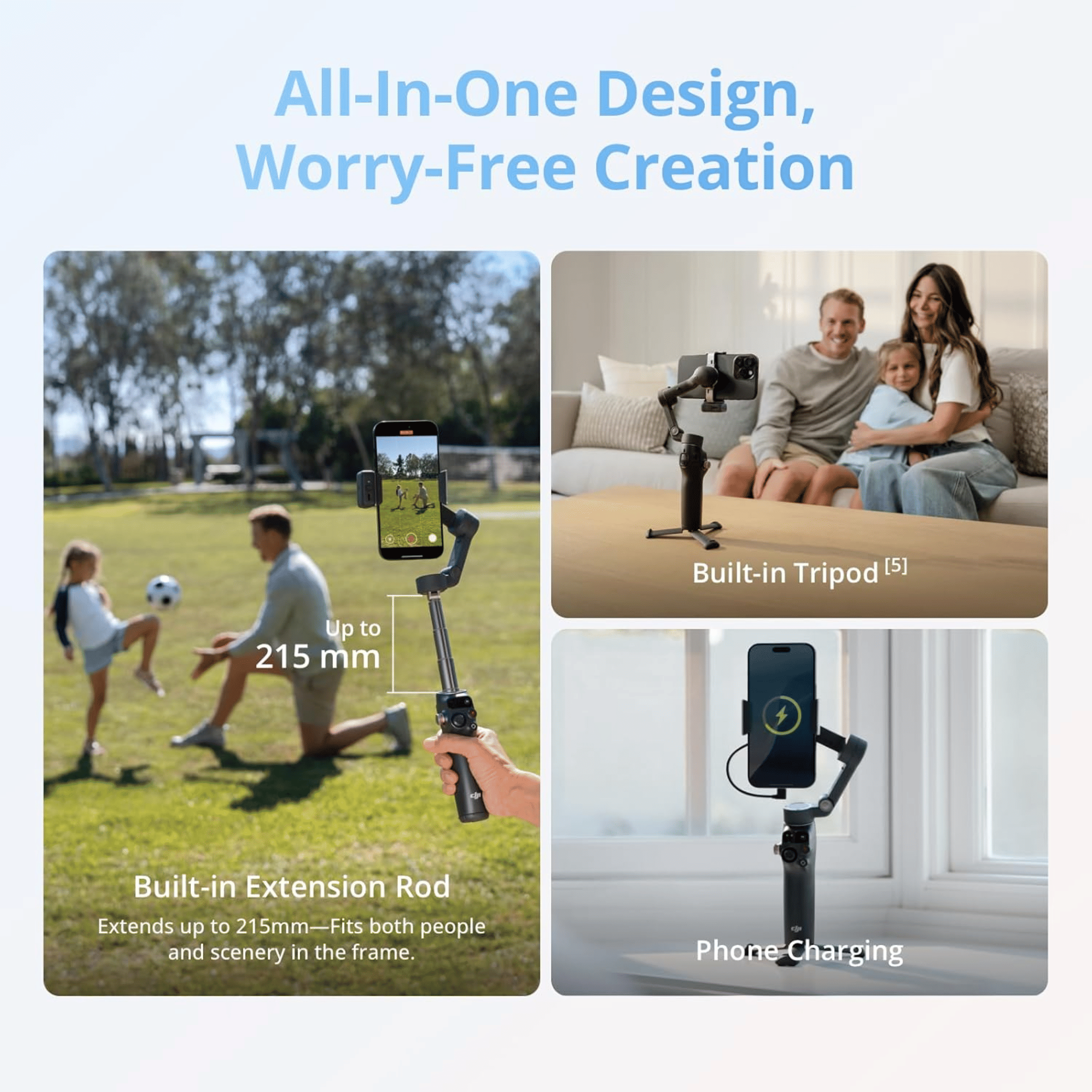DJI OSMO Mobile 8 Gimbal  - Unboxed_Black_Refurbished Phone_114947