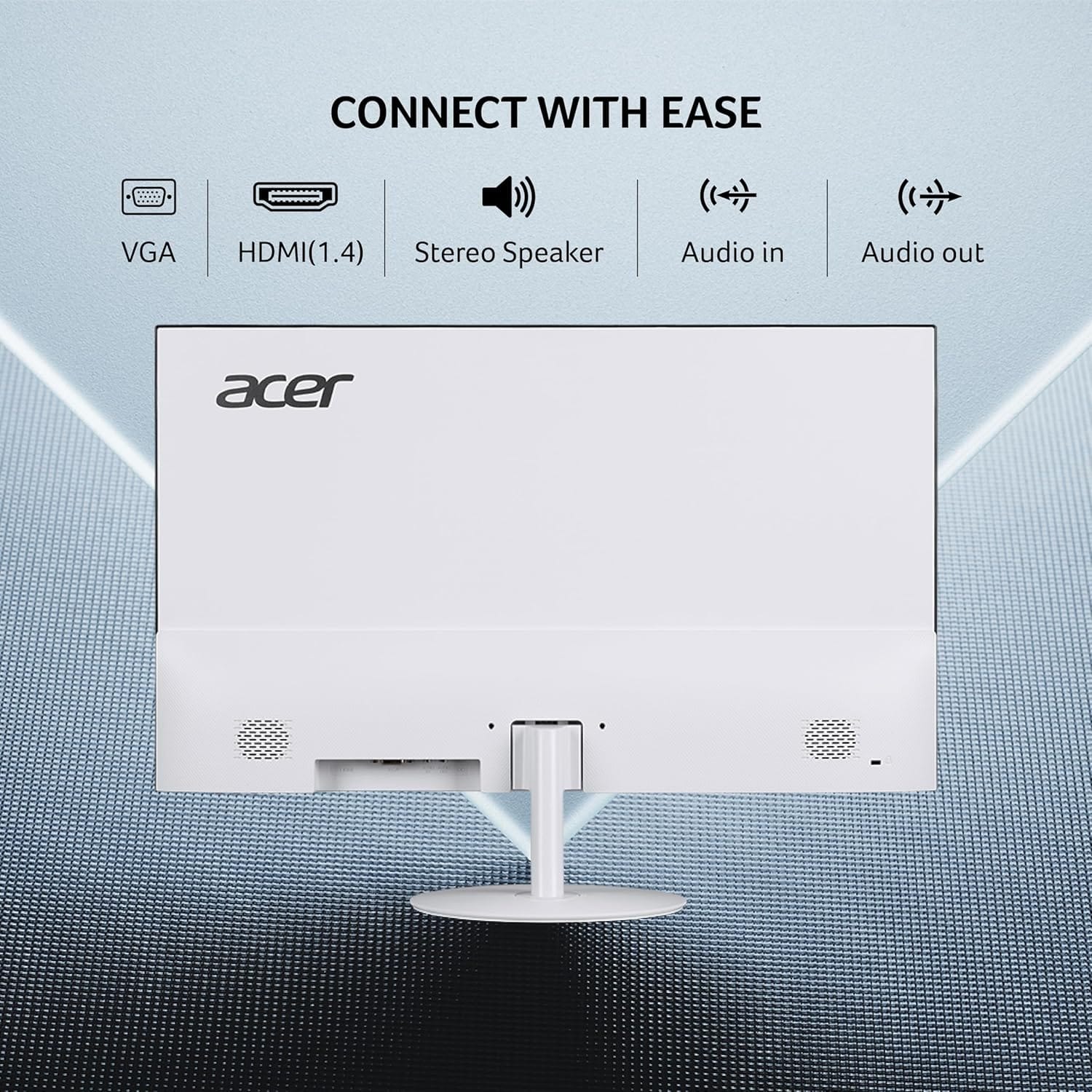 Acer SA322Q 31.5 Inch 75 Hz UltraSlim Full HD IPS Monitor - Unboxed_White_Back_86739