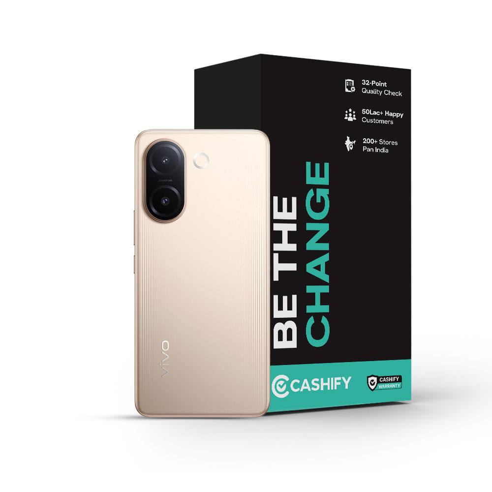 Vivo V60e - Refurbished_Noble Gold_Phone With Box_121902