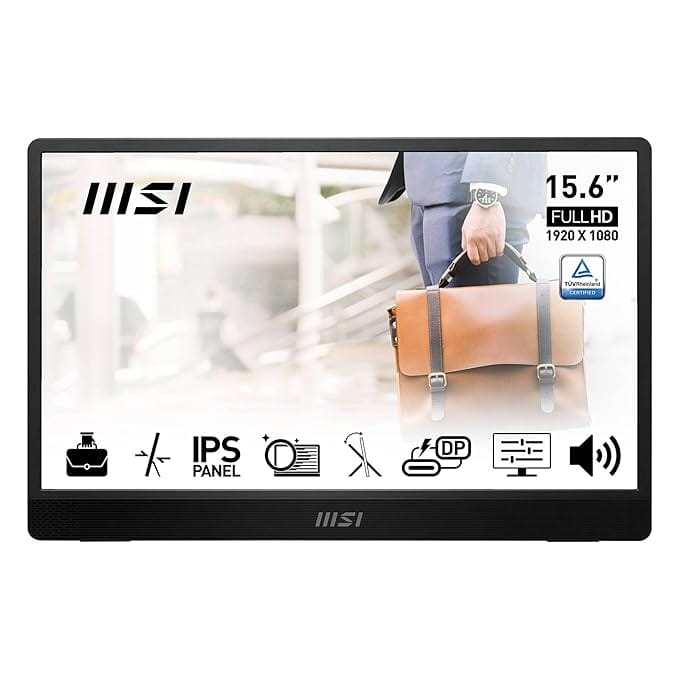 MSI PRO MP161 E2 15.6 Inch IPS 60 Hz FHD Portable Monitor  - Unboxed