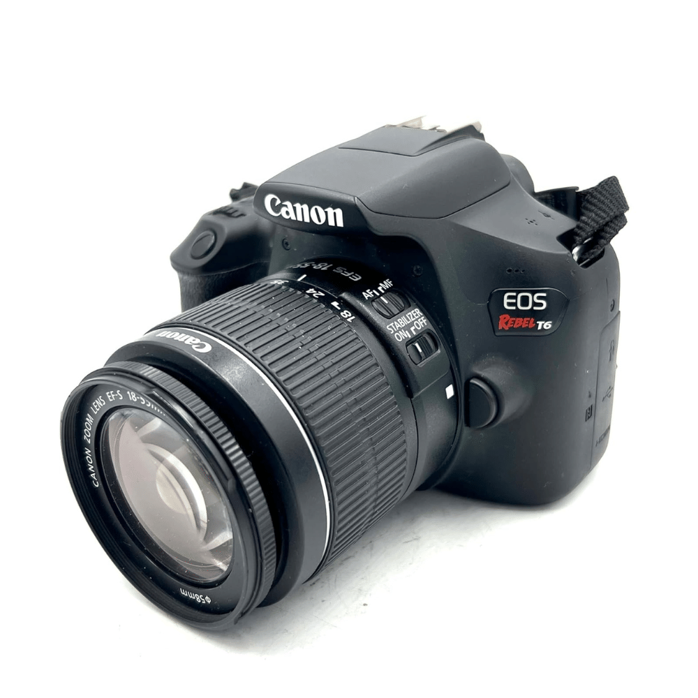 Canon R50 24.2 MP Mirrorless Camera - Refurbished_Black_Front_70447