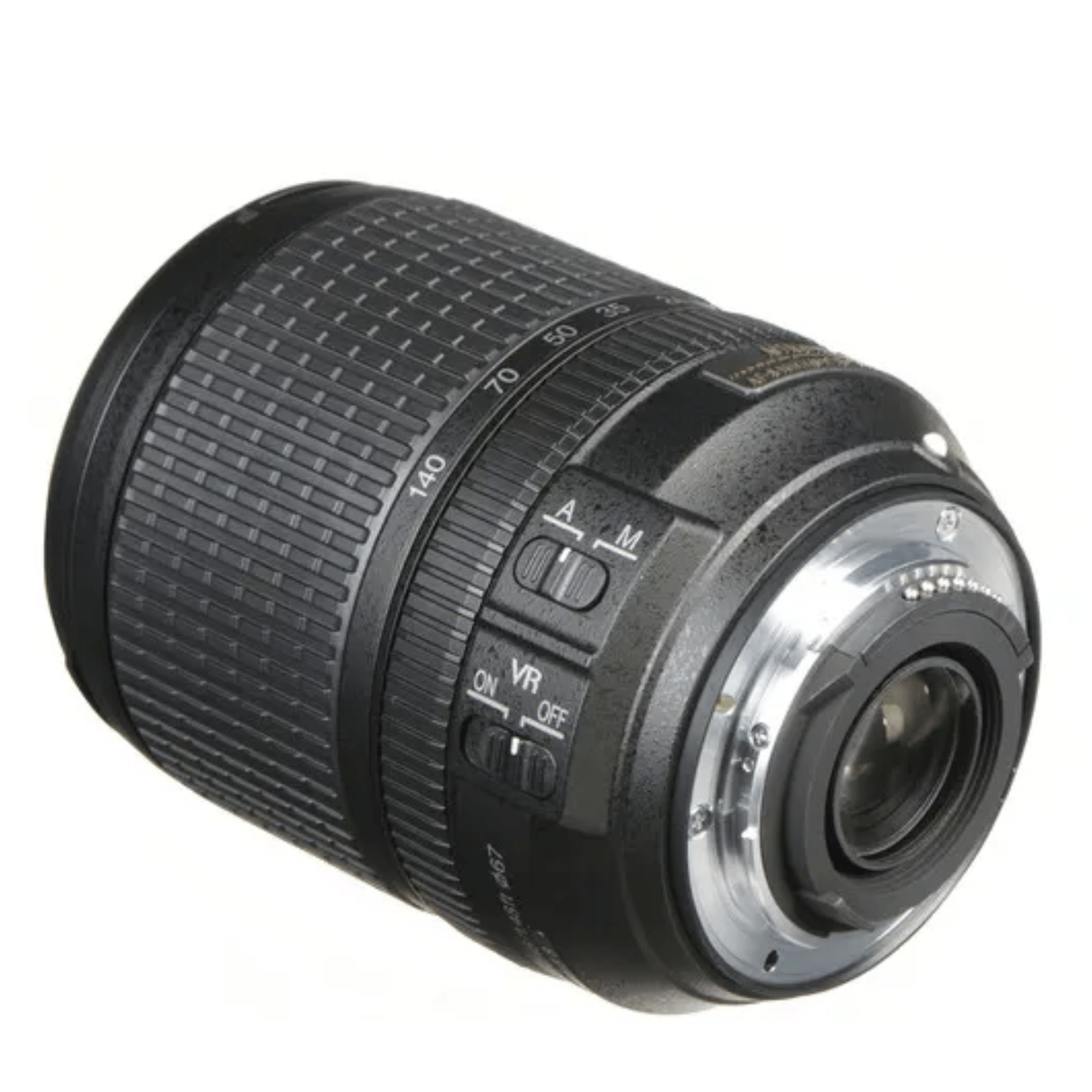 NIKON AF-S DX NIKKOR 18-140 mm f/3.5-5.6 G ED VR Standard Zoom  Lens - Refurbished Good - Black - Refurbished_Black_Bottom_115151