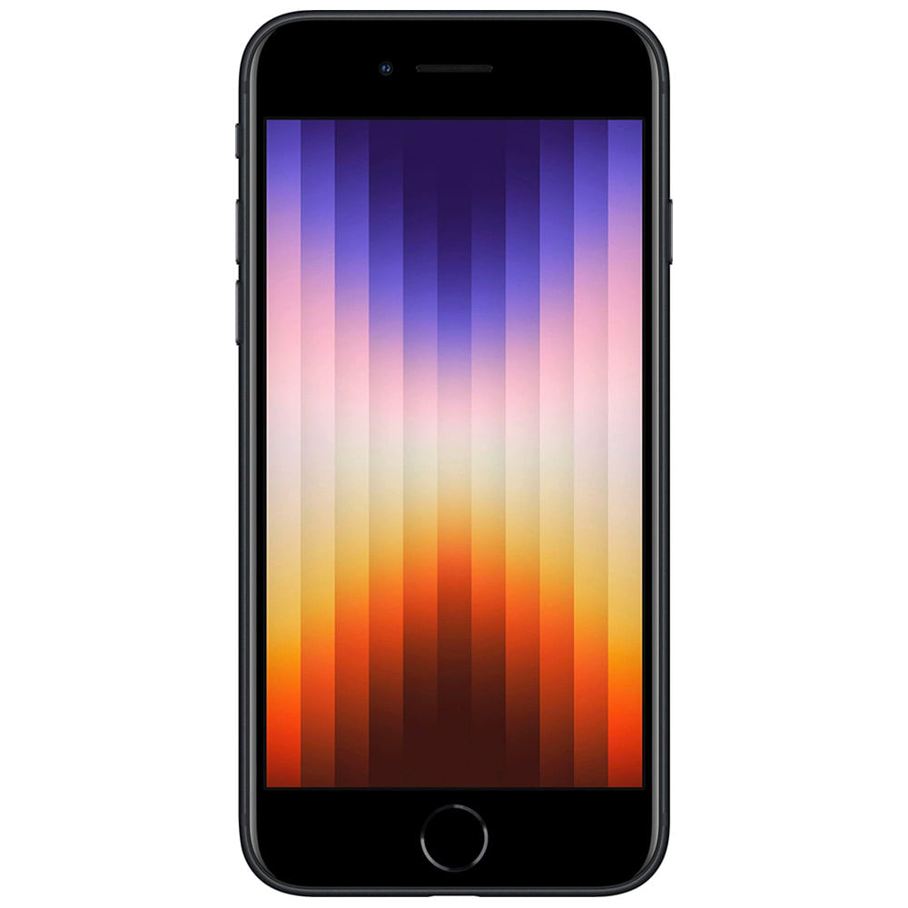 Apple iPhone SE 2022 - Refurbished_Midnight_Front_58832