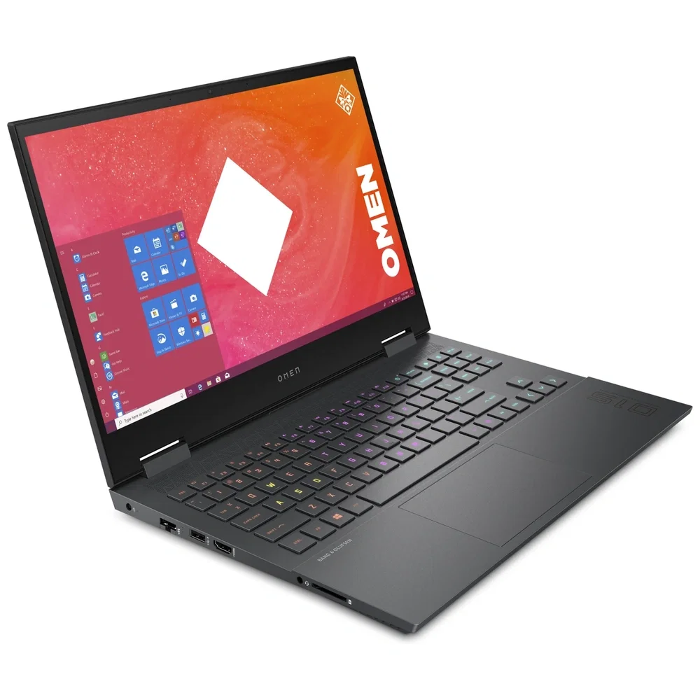 HP/Compaq Omen Series 15-en1036AX (AMD Ryzen7 5000H Series 15.6 Inch)- Refurbished_Black_Top_133219