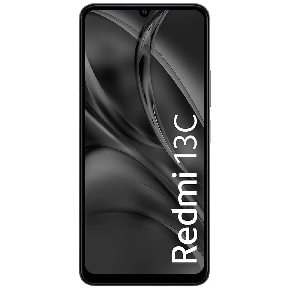 Xiaomi Redmi 13C - Refurbished_Stardust Black_Front_53986