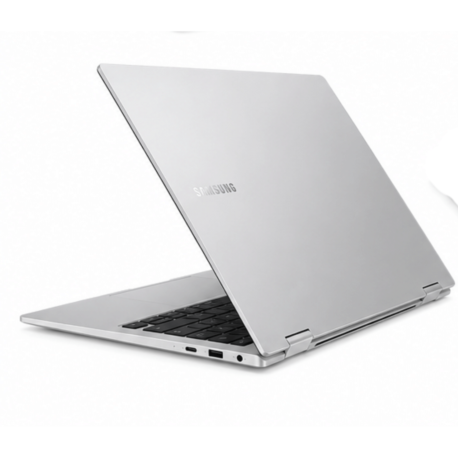 Samsung Galaxy Book2 Pro 360 Series NP930QED Touch Screen (Intel Core i7 12th Gen 13.3 Inch)- Refurbished_Silver_Back_124497