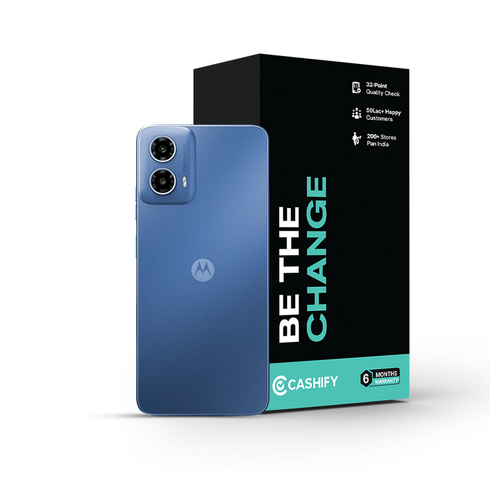 Motorola Moto G34 5G - Refurbished_Ice Blue_Phone With Box_61002