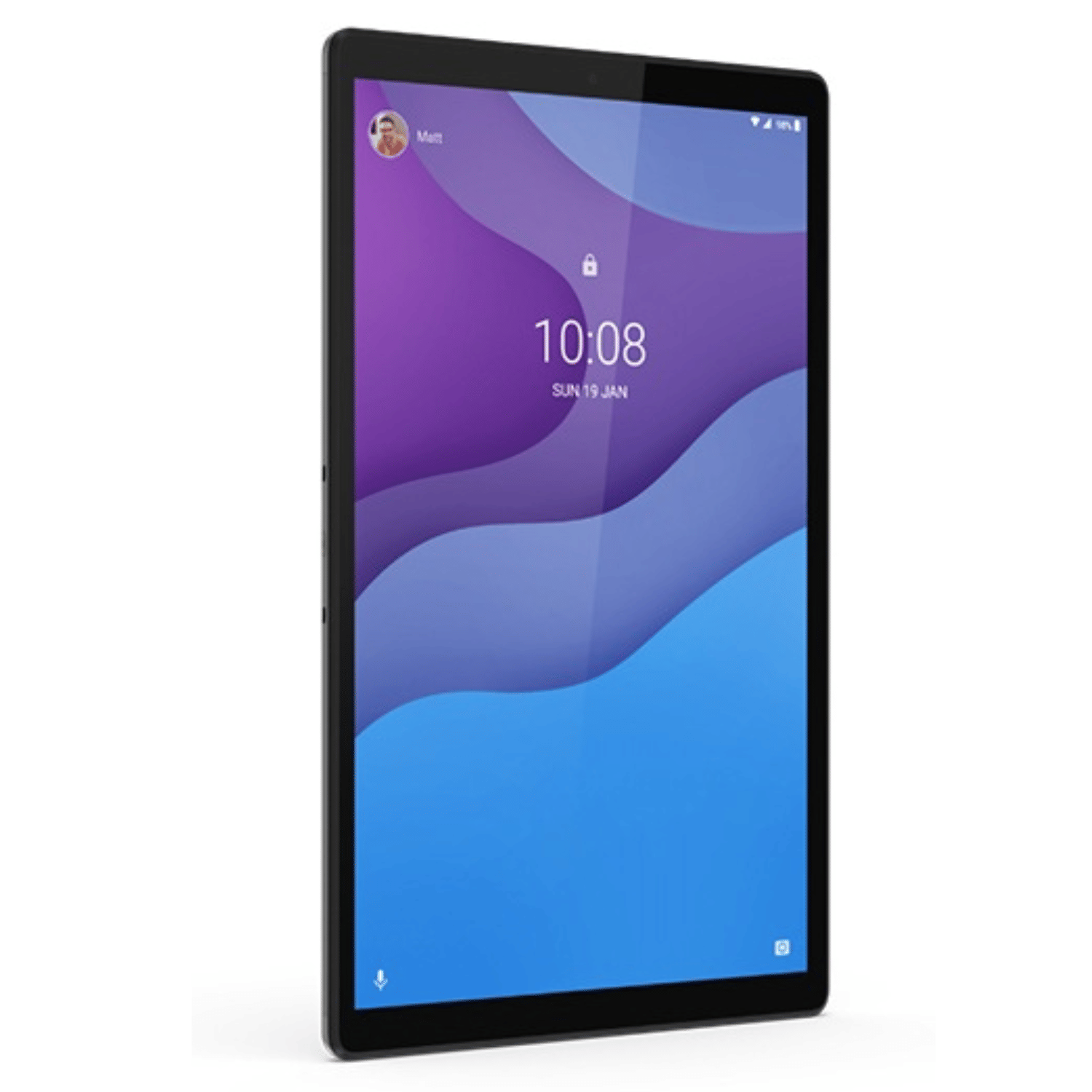 Lenovo Tab M10 HD 2nd Gen (10.1 inch , Wifi Only)- Refurbished_Platinum Gray_Front_89379