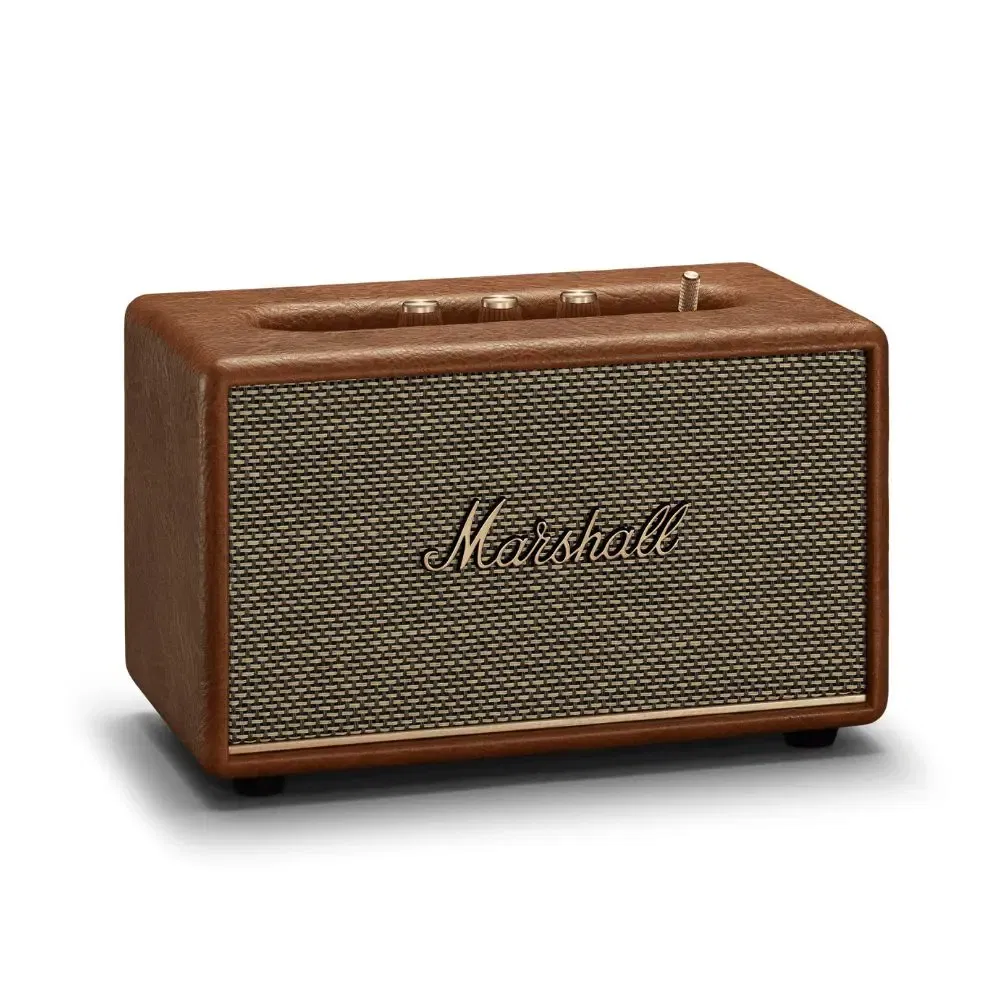 Marshall Acton 3 Bluetooth Speaker - Unboxed_Brown_Left Side_59317