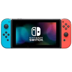 Nintendo Switch Version 2 Gaming Console (HAC-001-01)- Refurbished_Neon Red & Blue Joy-Con_Front_117378