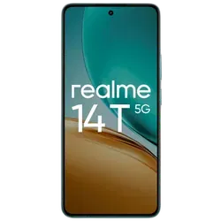 Realme 14T 5G - Refurbished_Surf Green_Front_62682