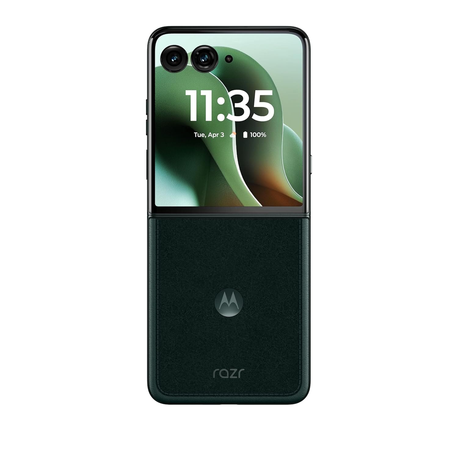 Motorola Moto Razr 60 Ultra - Refurbished_Pantone Scarab_Back_87509