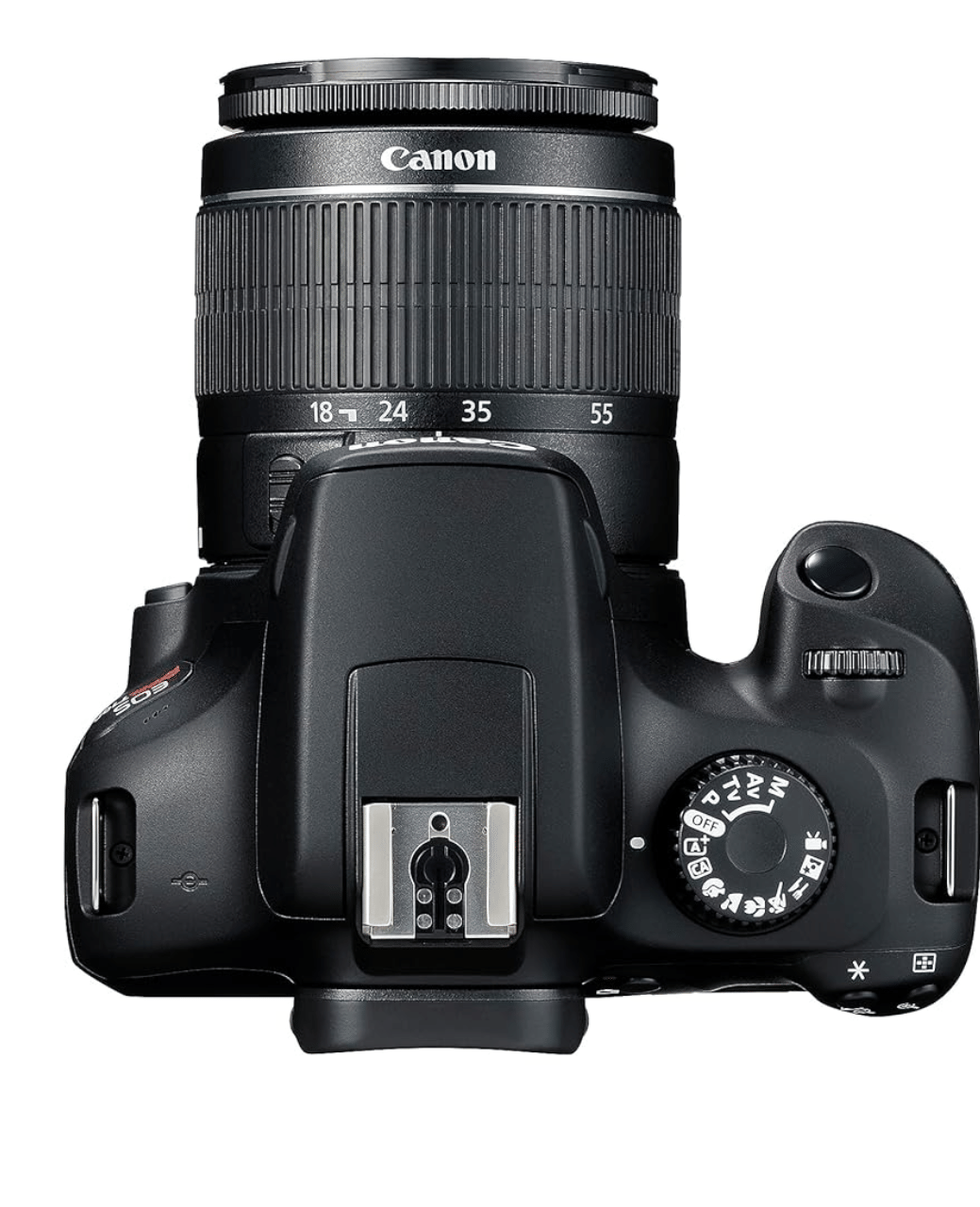 Canon EOS Rebel T100 18MP DSLR Camera - Refurbished_Black_Left Side_116841