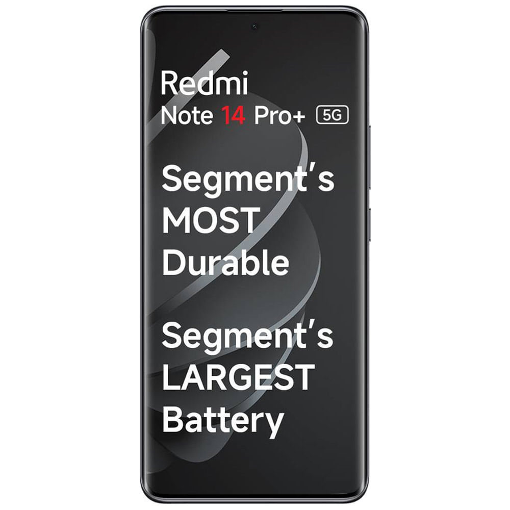 Xiaomi Redmi Note 14 Pro 5G - Refurbished_Titan Black_Front_57800
