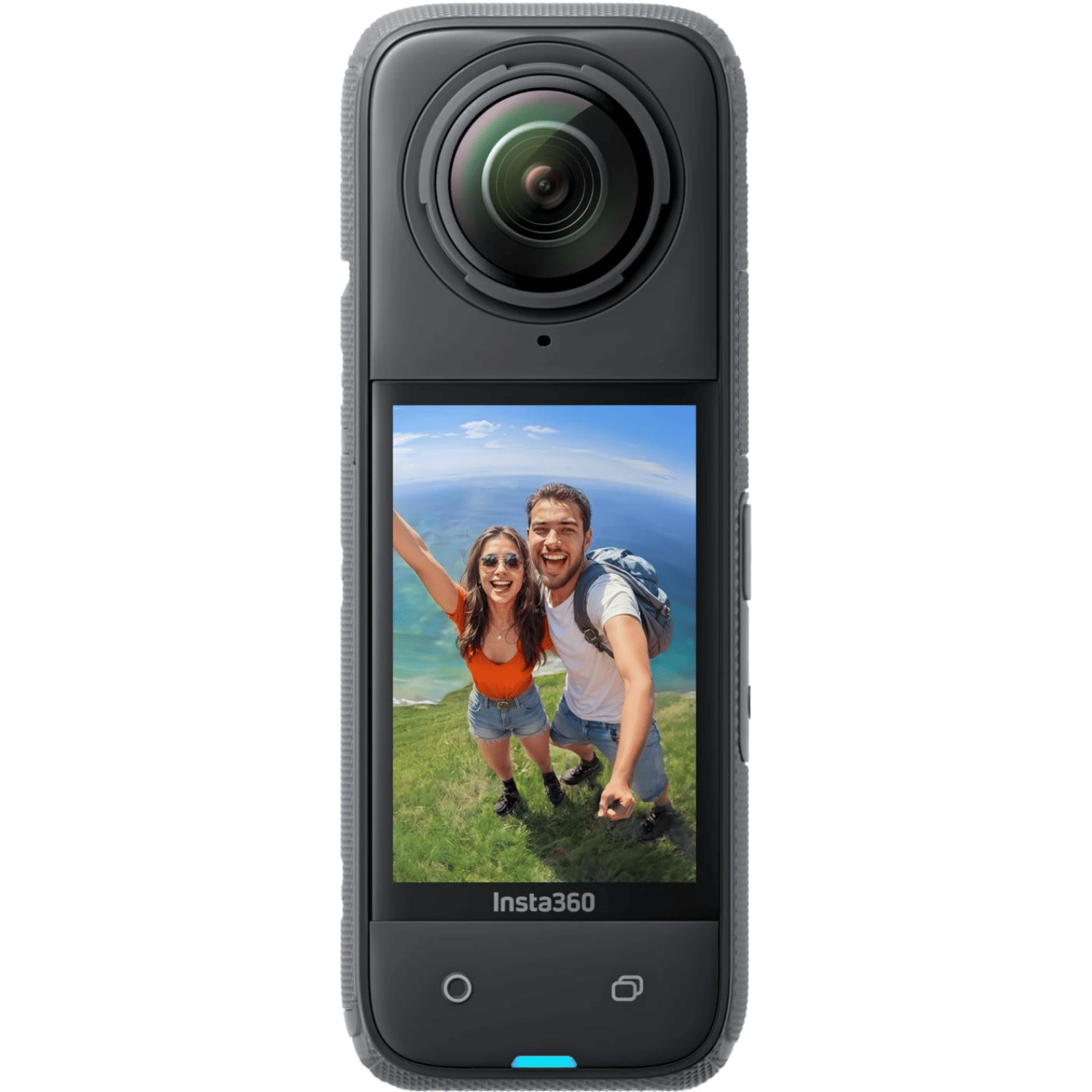 Insta360 X4 72 MP Action Camera - Refurbished_Black_Front_90578