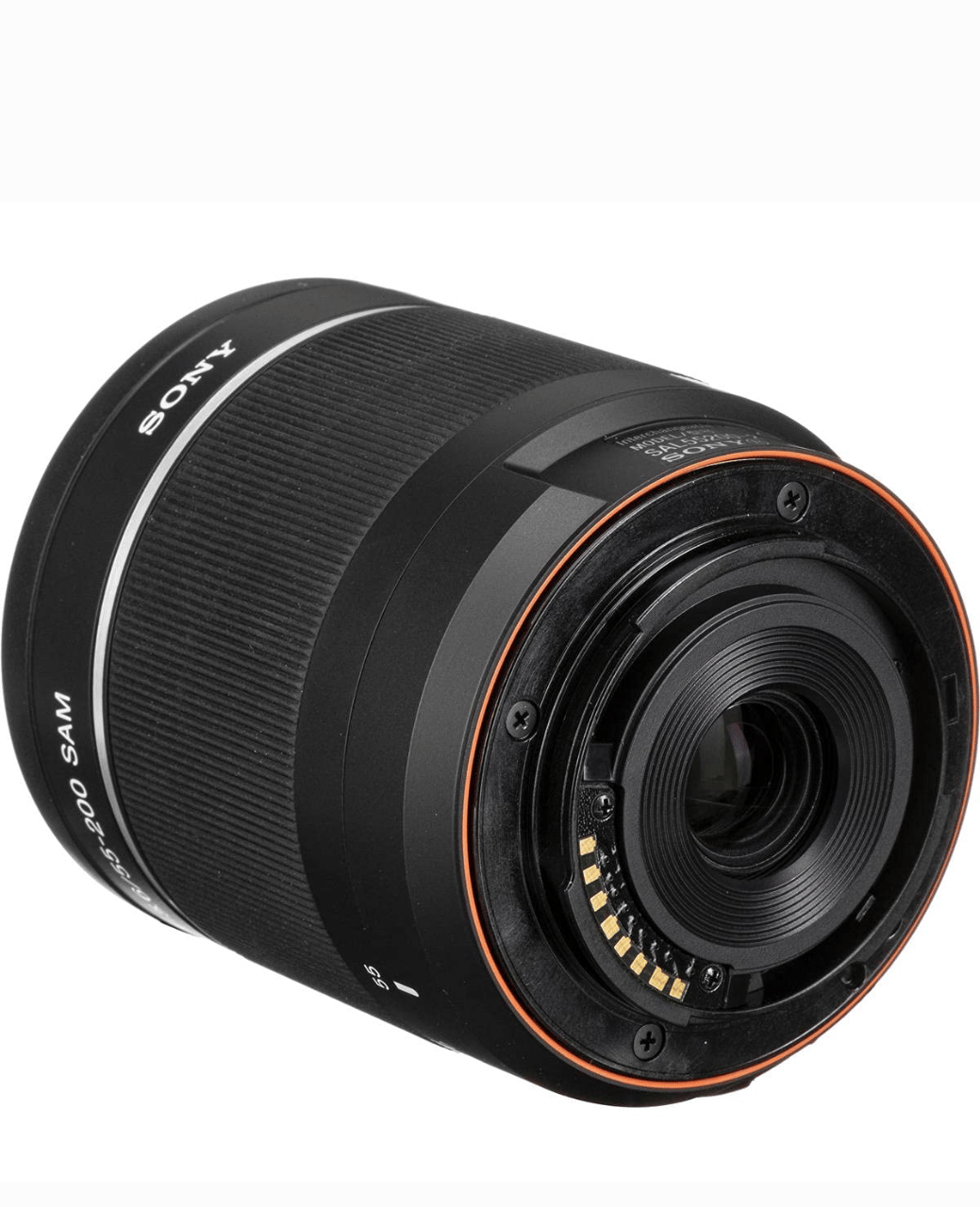Sony DT 55-200mm F/4-5.6 Telephoto Zoom Lens - Refurbished Good - Black - Refurbished_Black_Top_115724