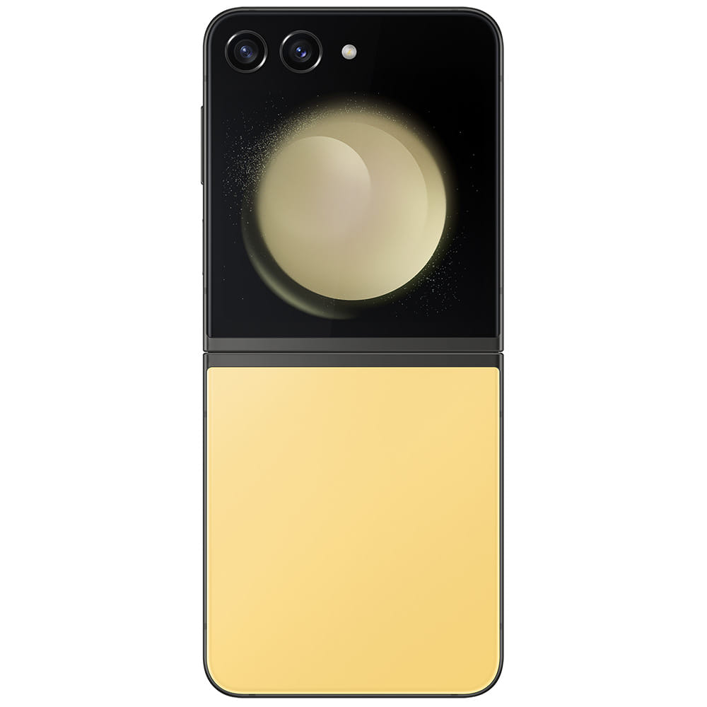 Samsung Galaxy Z Flip5 - Refurbished_Yellow_Back_56343