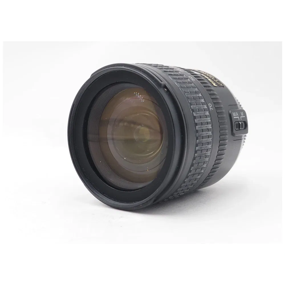 Nikon 18–70mm f/3.5–4.5G ED–IF AF–S DX Nikkor Zoom Lens  - Refurbished_Black_Right Side_126869