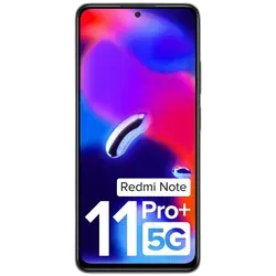 Xiaomi Redmi Note 11 Pro Plus 5G - Refurbished_Mysterious Black_Front_48636