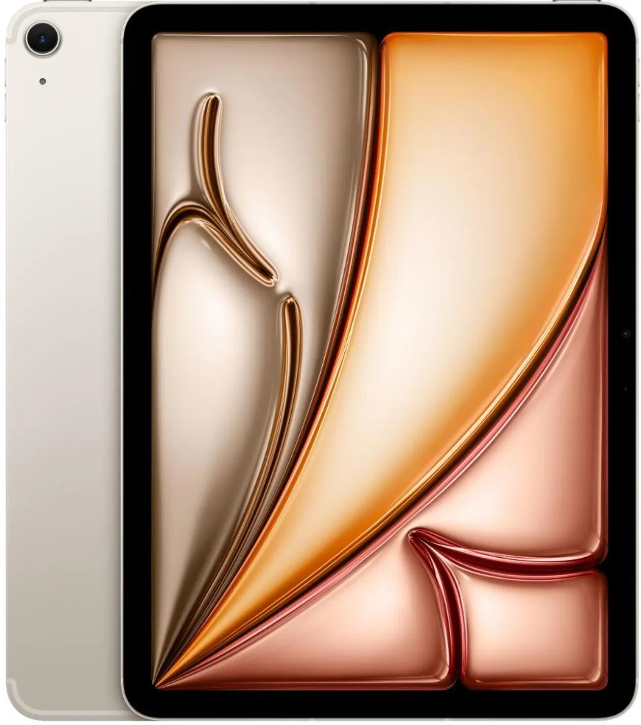 Apple iPad Air M2 2024 (11 inch, Wifi+Cellular)- Refurbished_Starlight_Top_90054
