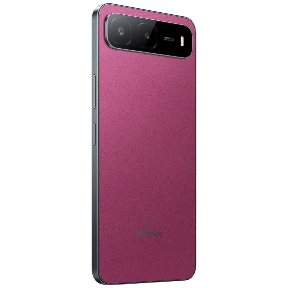 Infinix Hot 60i 5G - Refurbished_Plum Red_Left Side_88100