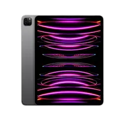 Apple iPad Pro 2022 6th Generation (12.9 inch, Wi-fi+Cellular)- Refurbished_Space Gray_Front_88913
