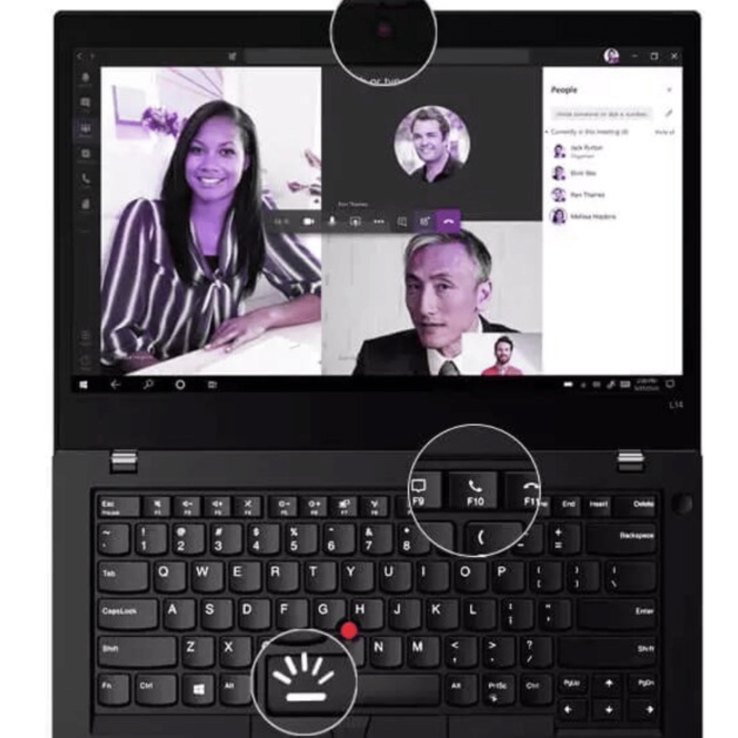 Lenovo Thinkpad L Series L14 Gen 2 (Intel Core i3 11th Gen 14 Inch)- Refurbished_Black_Top_114482