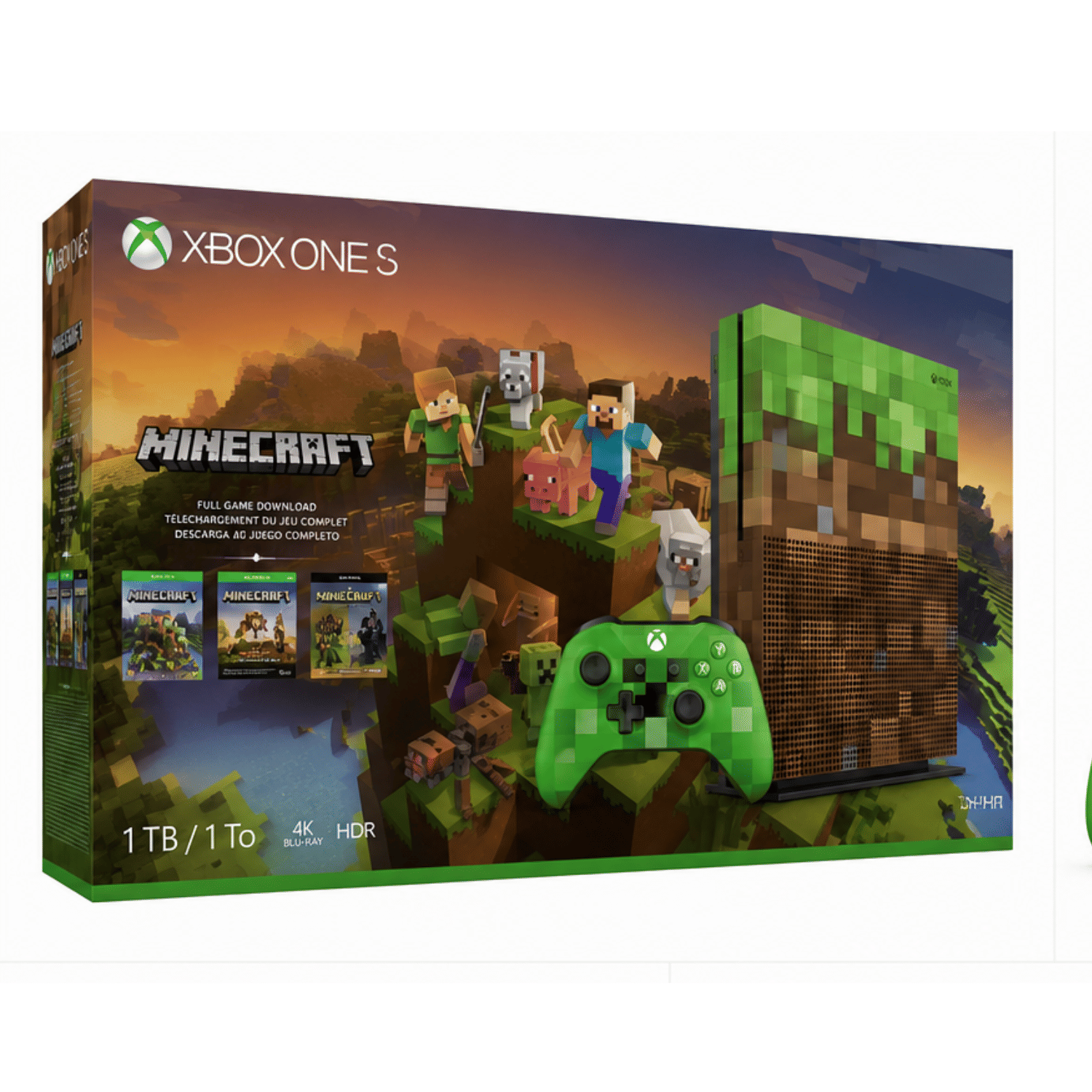 Microsoft XBOX Gaming Console (Series One S)- Refurbished_Multicolored_Left Side_124017