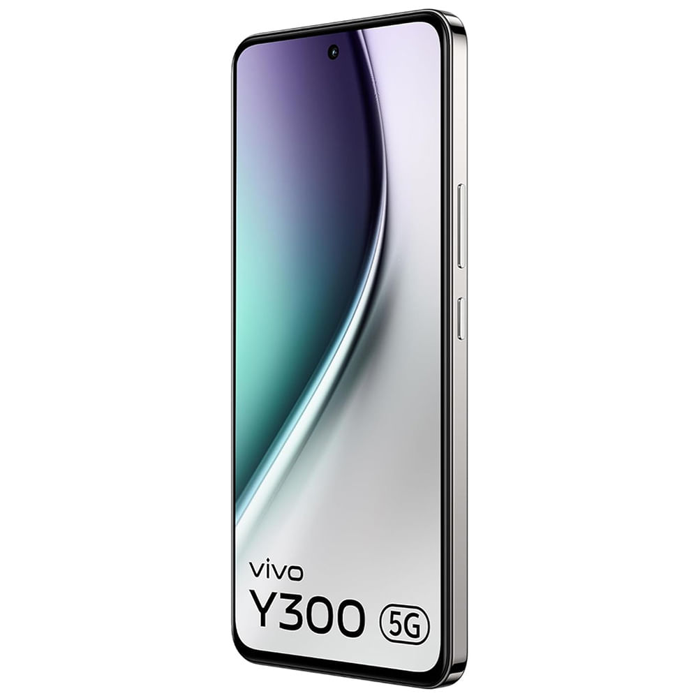 Vivo Y300 5G - Refurbished_Titanium Silver_Left Side_57478