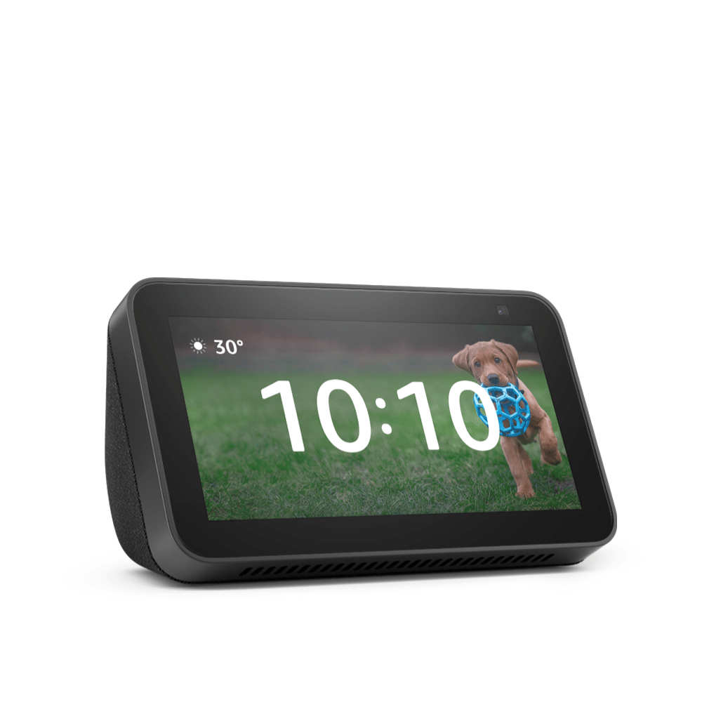 Amazon Echo Show 5 (2nd Gen) with 5.5" screen and Alexa - Refurbished Superb - Black